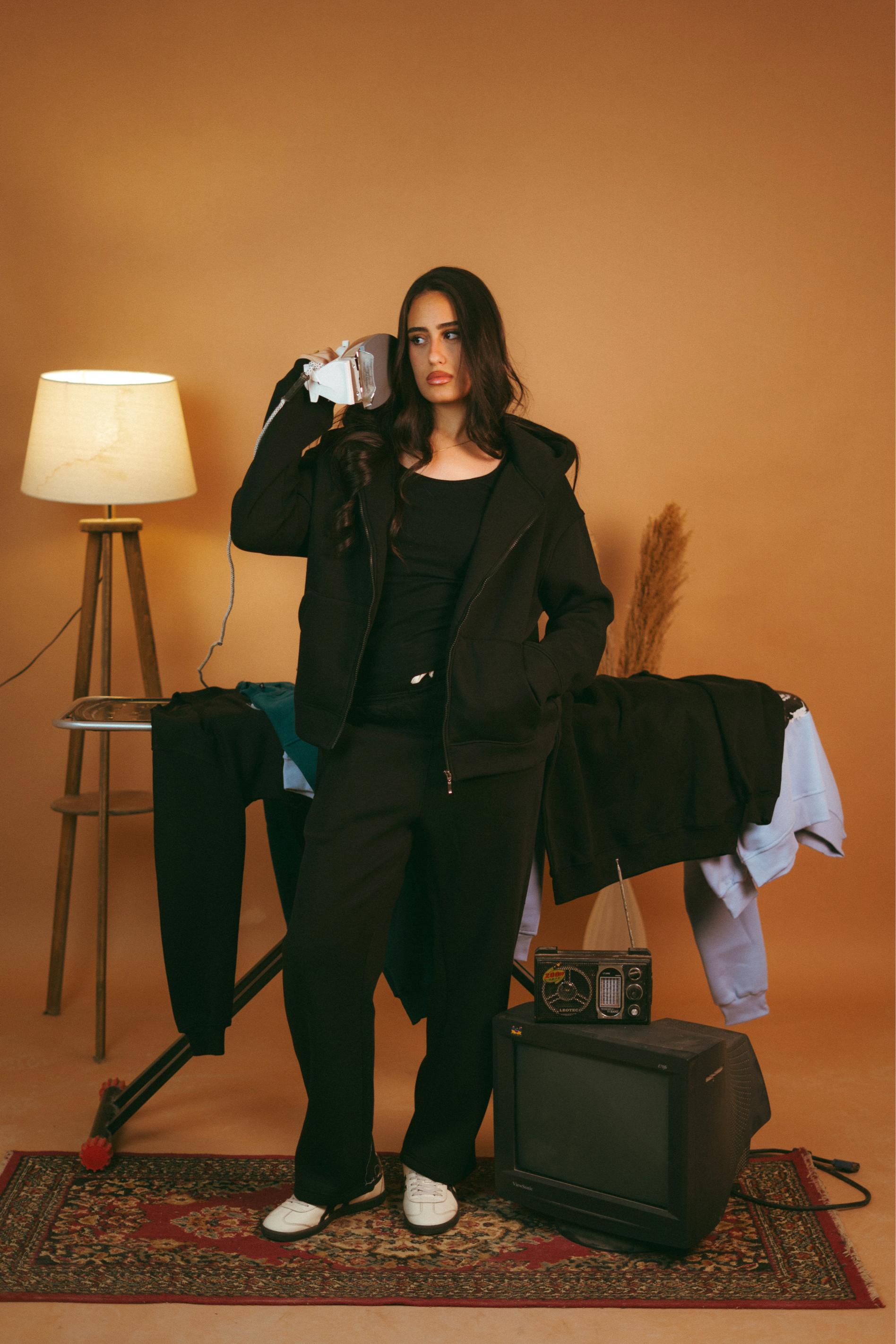 Black Boxfit Zipper Set