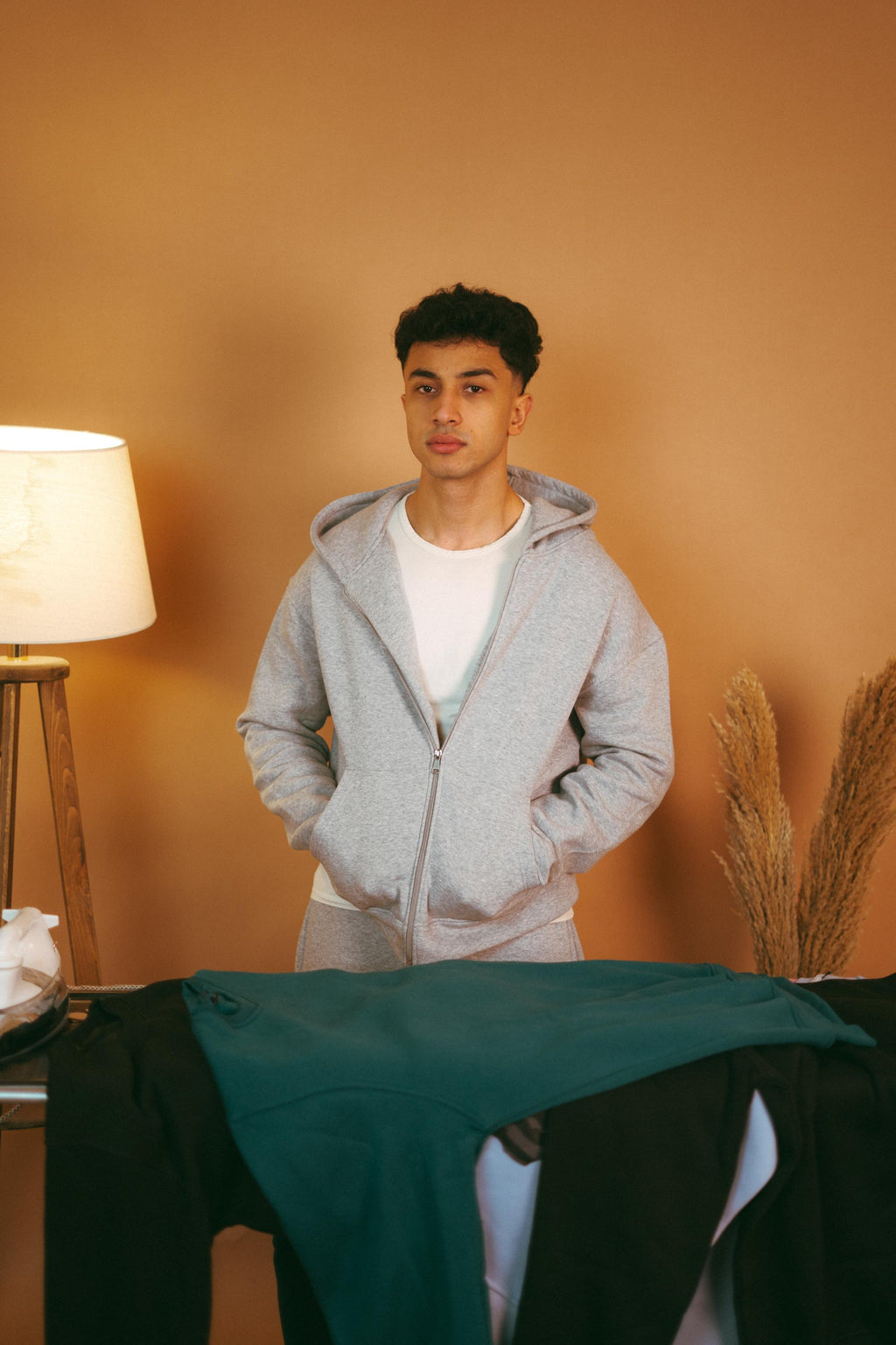 Gray Boxfit Zipper Set