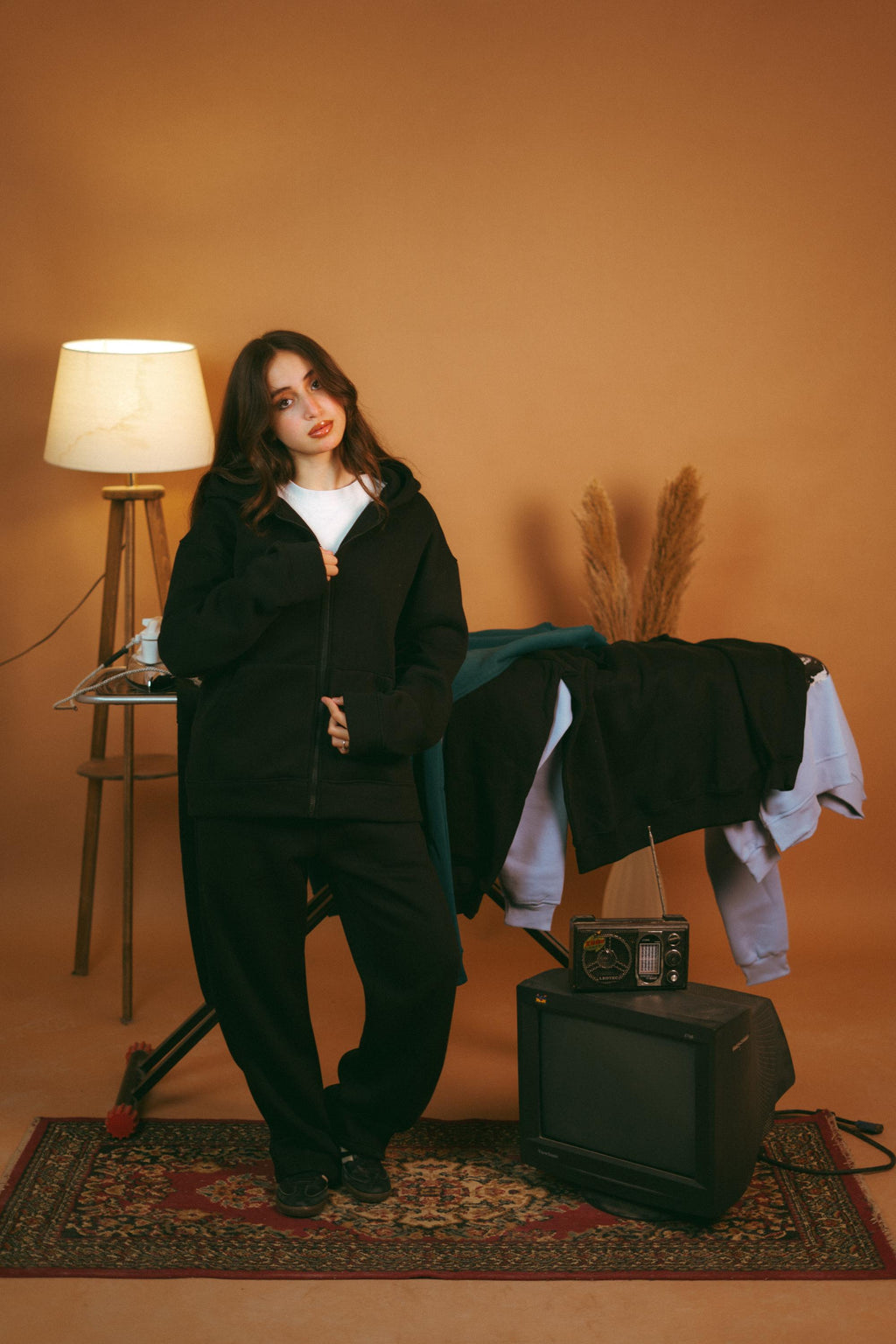 Black Boxfit Zipper Set